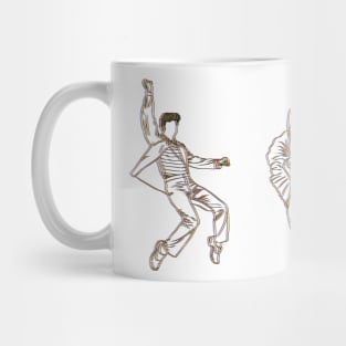 Elvis and Marilyn CMYK Mug